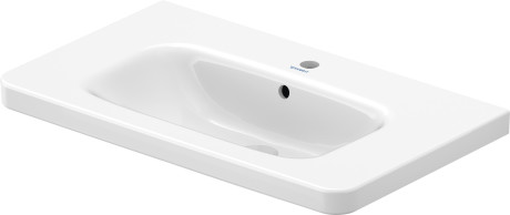 Furniture washbasin, 2320800000 with overflow