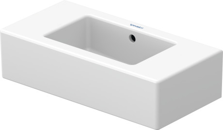 Furniture handrinse basin, 0703500000 pre-marked faucet hole on left and right side, without faucet hole