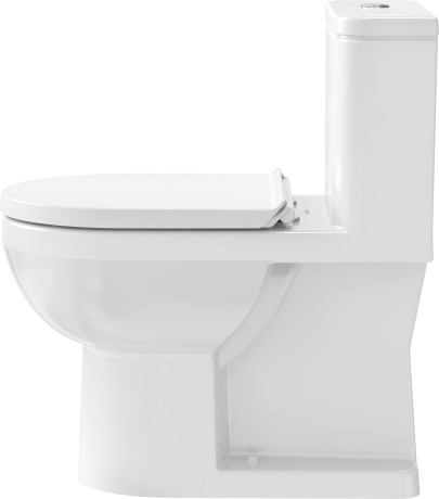 One-Piece toilet Duravit Rimless®, 21960100U2 ADA height