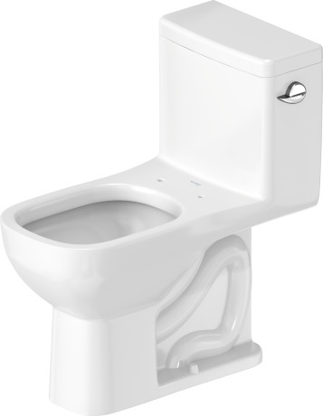 One-Piece toilet, 0113010082 with single flush mechanism with side lever right