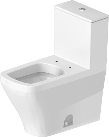One-Piece toilet, 2157010085 1.28 gpf, with single flush piston valve, top flush