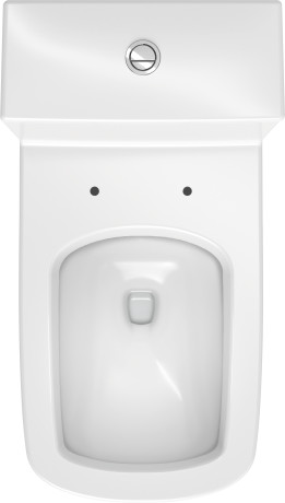 One-Piece toilet, 2157010005 1.32/0.92 gpf, with dual flush piston valve, top flush