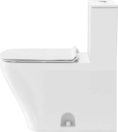 One-Piece toilet, 2157010005 1.32/0.92 gpf, with dual flush piston valve, top flush