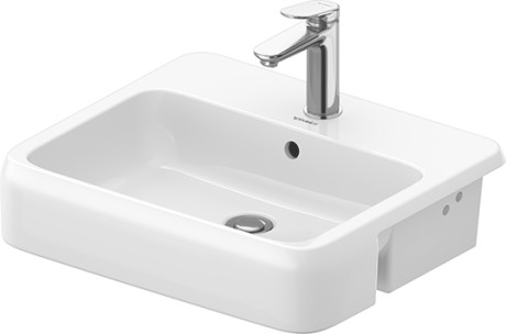 Qatego - Semi-recessed washbasin