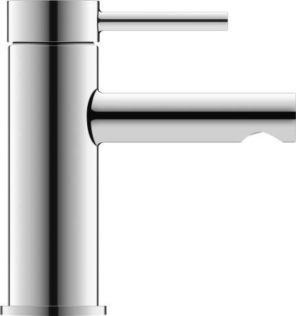 Single lever basin mixer S MinusFlow, CE1012002010 chrome, ceramic cartridge, projection 100 mm, flexible connection hoses 9,53 mm (3/8