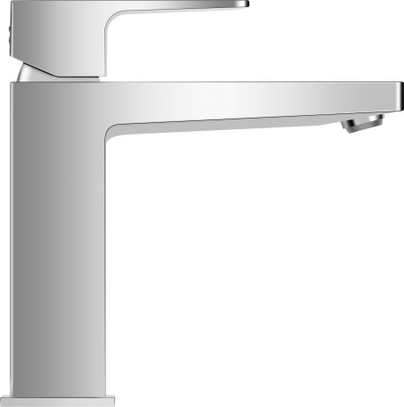 Mezclador monomando para lavabos M, MH1020002010 superficie cromada, flexos de conexión 3/8