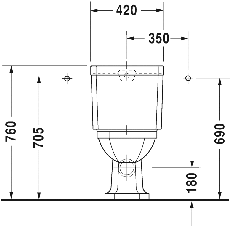 Stand-WC Kombination, 022709