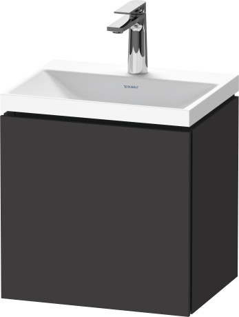 Mineral cast washbasin c-shaped with vanity wall mounted, LC6948O80800000