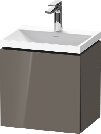 Mineral cast washbasin c-shaped with vanity wall mounted, LC6948O89890000