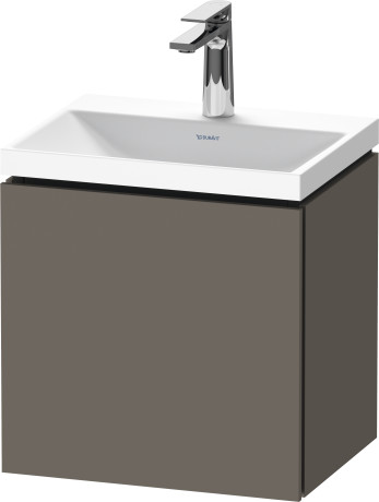 Mineral cast washbasin c-shaped with vanity wall mounted, LC6948O90900000