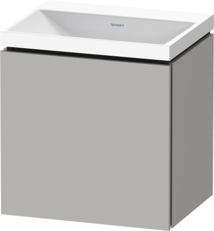 Mineral cast washbasin c-shaped with vanity wall mounted, LC6949N07070000