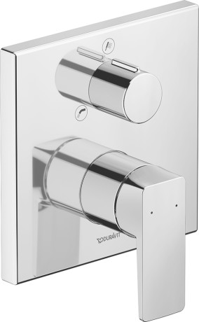 Manhattan - Single lever bath mixer for concealed installation