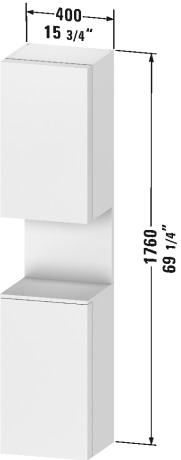 Tall cabinet, QA1346 L/R