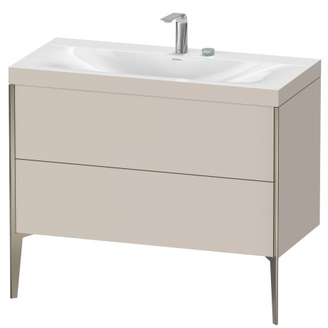 Furniture washbasin c-bonded with vanity floor standing, XV4711EB183C