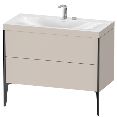 Furniture washbasin c-bonded with vanity floor standing, XV4711EB283C