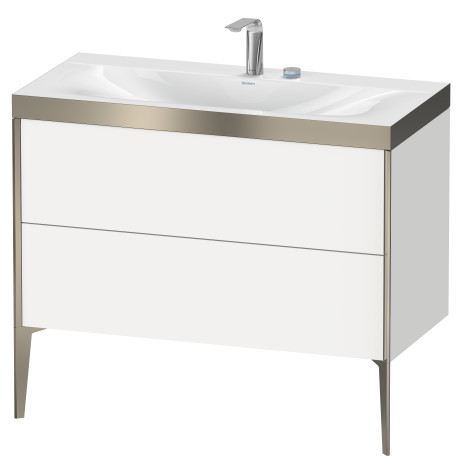 Furniture washbasin c-bonded with vanity floor standing, XV4711EB184P