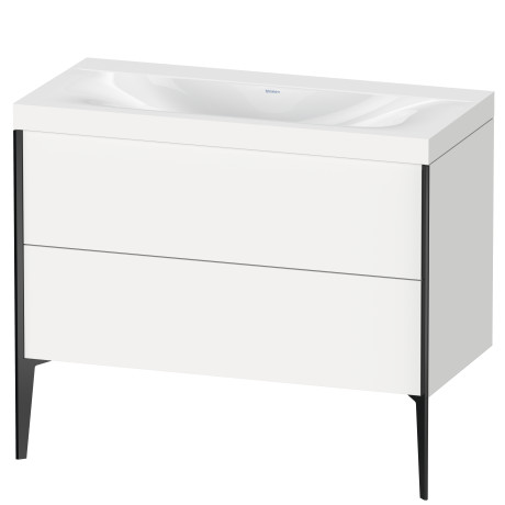 Furniture washbasin c-bonded with vanity floor standing, XV4711NB284C