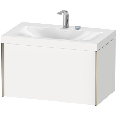 Furniture washbasin c-bonded with vanity wall mounted, XV4610EB184C