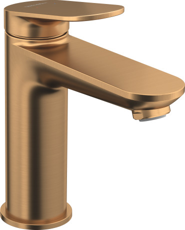 Mitigeur monocommande de lavabo M, WA1020002004 Bronze brossé, flexibles de raccordement 3/8