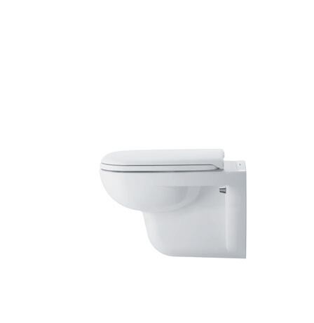 Toilet seat, 0067390000 White High Gloss, Hinge colour: White