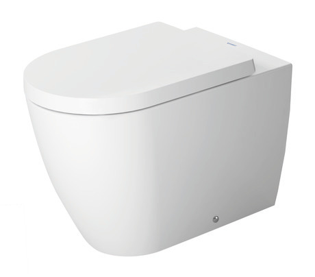 Floorstanding toilet, 2169092600 Interior colour White High Gloss, Exterior colour White Satin Matt, Flush water quantity: 4,5 l, Flushing rim: Semi-open