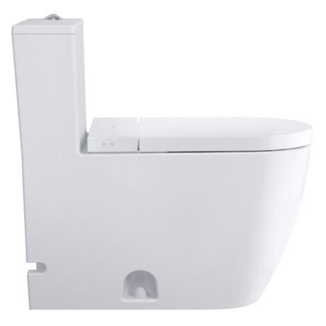 Shower toilet seat Lite, 612001012000310 Suitable for series ME by Starck, White, Automatic close, Seat material type: Thermoplastic, Lid material type: Thermoplastic, Warm air dryer, Seat heater, Remote control, App, Number of programmable user profiles: 2, Protection type: IPX4