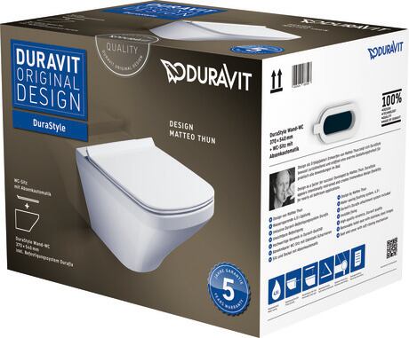 Toilet set wall-mounted, 455209