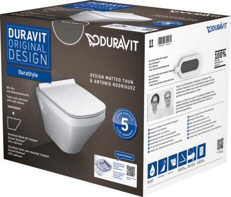 DuraStyle - WC-Set wandhängend Compact