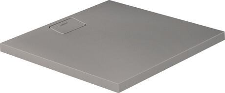 Shower tray, 720146180000000 Rectangular, Concrete Matt