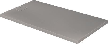 Shower tray, 720218180000000 Concrete Matt