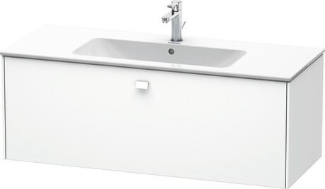 Vanity unit wall-mounted, BR400401818 White Matt, Decor, Handle White