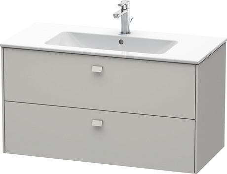 Vanity Cabinet, BR410300707 Concrete Gray Matte, Decor, Handle Concrete Gray