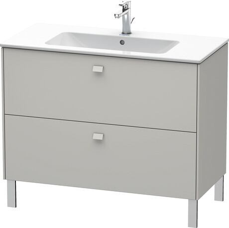Vanity Cabinet, BR440300707 Concrete Gray Matte, Decor, Handle Concrete Gray
