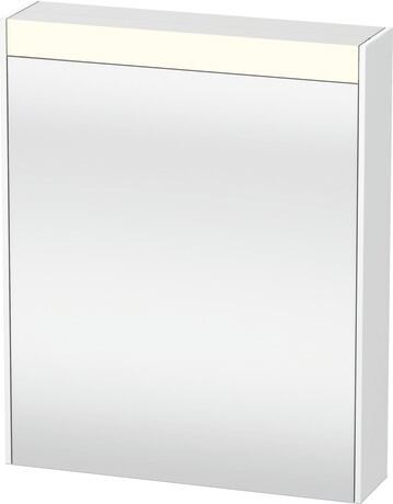 Mirror cabinet, BR7101L18180000 White, Hinge position: Left, Socket: Integrated, Number of sockets: 1, plug socket type: F, Energy class D
