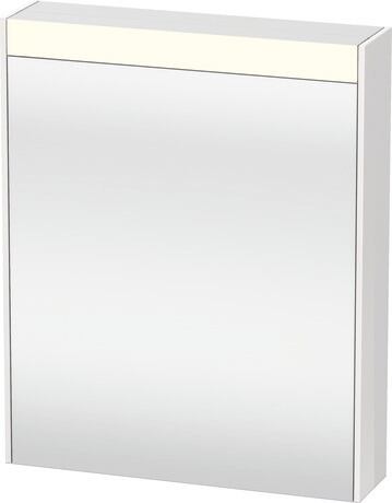 Mirror cabinet, BR7101L22220000 White, Hinge position: Left, Socket: Integrated, Number of sockets: 1, plug socket type: F, Energy class D