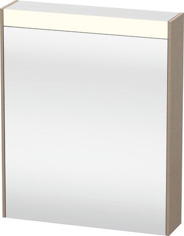 Mirror cabinet, BR7101L75750000 Linen, Hinge position: Left, Socket: Integrated, Number of sockets: 1, plug socket type: F, Energy class D