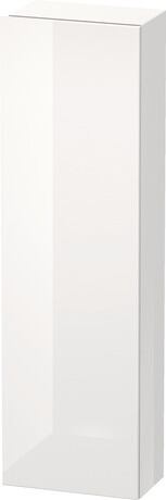 Tall cabinet, DS1218R2222 Hinge position: Right, White High Gloss, Decor