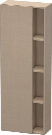 Tall cabinet, DS1238L7575 Hinge position: Left, Linen Matt, Decor