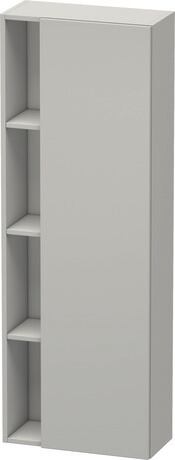 Tall cabinet, DS1238R0707 Hinge position: Right, Concrete grey Matt, Decor