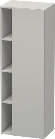 Tall cabinet, DS1239R0707 Hinge position: Right, Concrete grey Matt, Decor