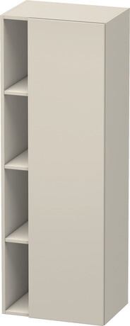 Tall cabinet, DS1239R9191 Hinge position: Right, taupe Matt, Decor