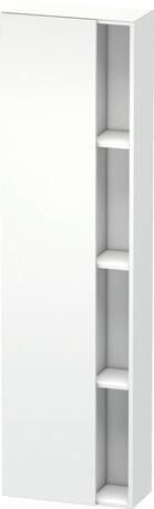 高浴柜, DS1248L1818 铰链位置: 左, 白色 哑光, 饰面