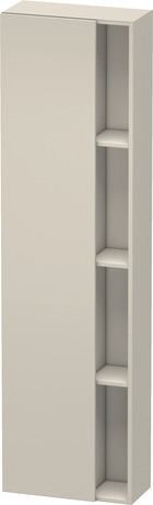 高浴柜, DS1248L9191 铰链位置: 左, 灰褐色 哑光, 饰面
