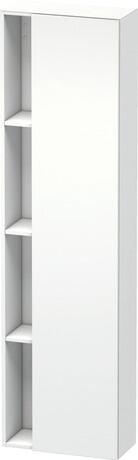 高浴柜, DS1248R1818 铰链位置: 右, 白色 哑光, 饰面