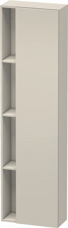 Tall cabinet, DS1248R9191 Hinge position: Right, taupe Matt, Decor