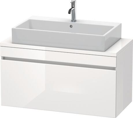 Mueble bajo lavabo para encimera, DS530402222 Blanco Brillante, Decoración