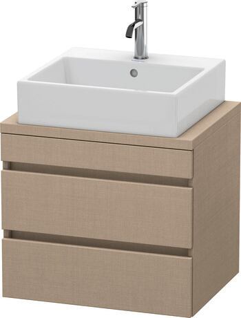 Mueble bajo lavabo para encimera, DS530507575 Lino Mate, Decoración