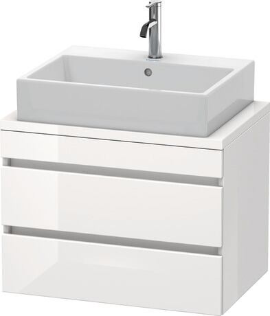 Mueble bajo lavabo para encimera, DS530602222 Blanco Brillante, Decoración