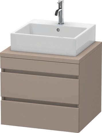 Console vanity unit wall-mounted, DS531504343 Basalte Matt, Decor