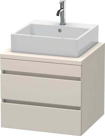 Console vanity unit wall-mounted, DS531509191 taupe Matt, Decor